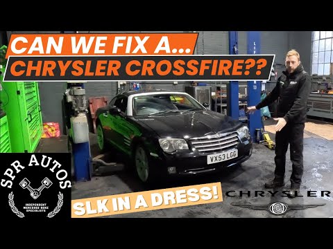CAN WE FIX @HighPeakAutos  CHRYSLER CROSSFIRE!? PLUS SHORT REVIEW, MERCEDES W170 SLK IN A DRESS!?
