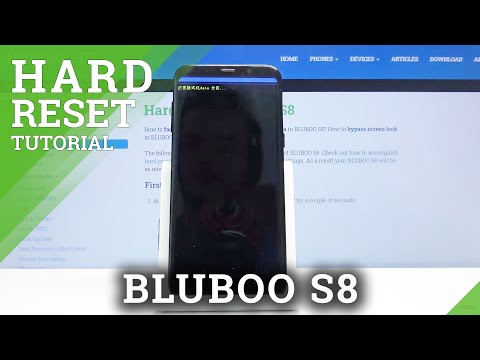 How to Hard Reset BLUBOO S8 – Wipe Data / Remova Password