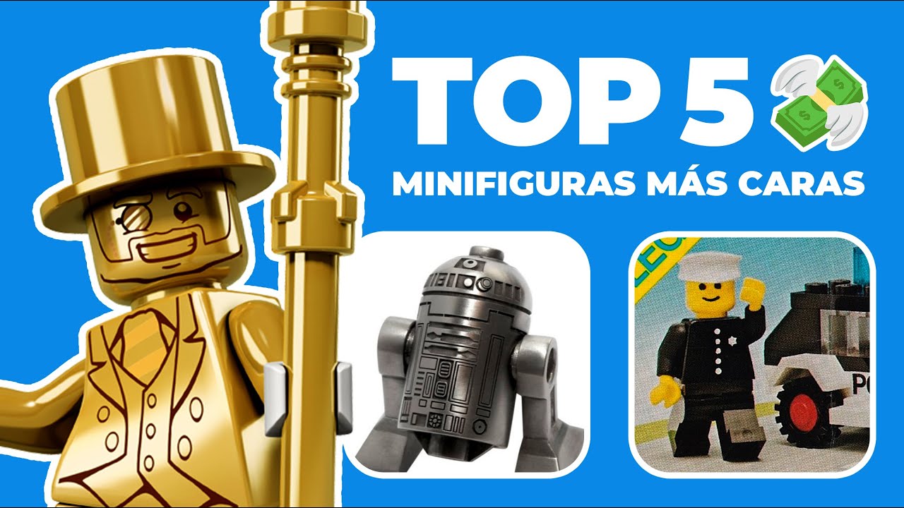 ¡Las 5 Minifiguras LEGO más caras del Mundo! 💵💰