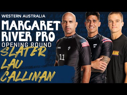 Kelly Slater, Zeke Lau, Ryan Callinan | Margaret River Pro - Opening Round Heat Replay
