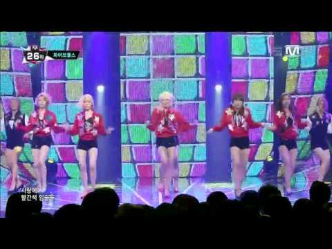 F-ve Dolls 3rd Week of August M Countdown (8/15/2013)