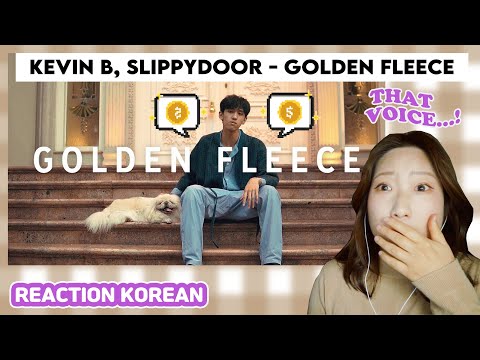 [SO SEXY VOICE😘] Kevin B, Slippydoor - Golden Fleece (Official Music Video) / REACTION KOREAN