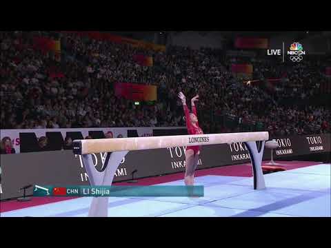 Li Shijia Beam Team Final 2019 World Championships