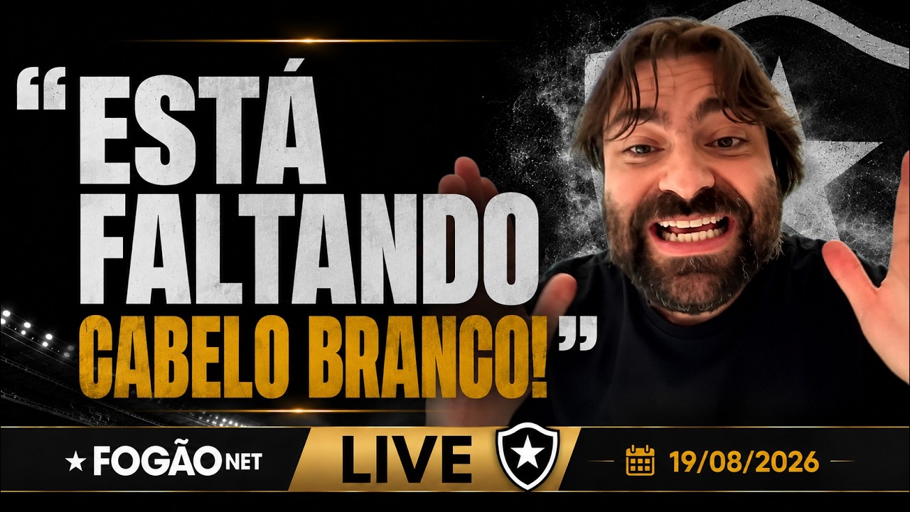 LIVE | Presidente do Botafogo justifica escolhas e faz promessas; multa de Franclim dispara