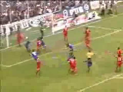 Gol Juarez Emelec - Nacional (Final 2001)