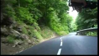 preview picture of video 'Col d' Ornon decent on a tandem'