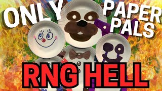 FNAF World... BUT I Can Only Use PAPER PALS