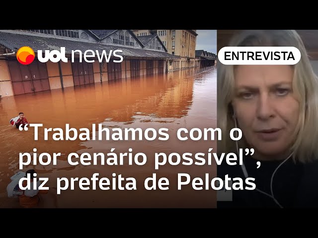 Pelotas estima que até 100 mil podem ser afetados pelas águas do Guaíba