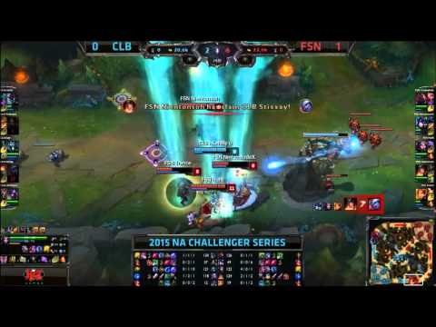 CLB vs FSN   NA Challenger Series   W4D2   CLG Black vs Team Fusion VOD