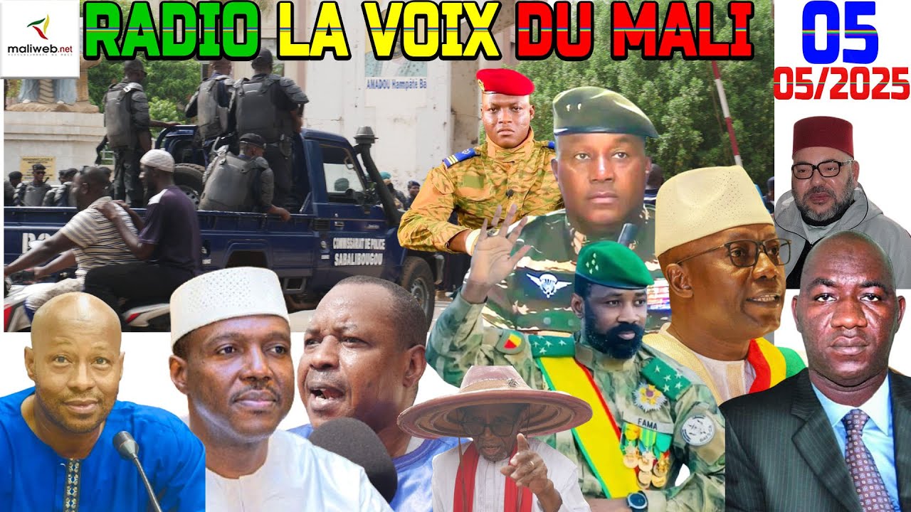 La Revue de Presse de la RADIO LA VOIX DU MALI du 05 Mai 2025