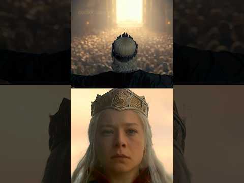 The crowning of a Queen, and a King 👑🔥 #gameofthrones #houseofthedragon #edit