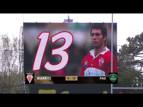 TOP 14 - J22: L'hommage à Federico Martín Aramburú à la 13e minute de Biarritz-Pau