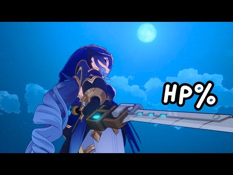 So I tested the first 4-Star HP% Sword on Layla..