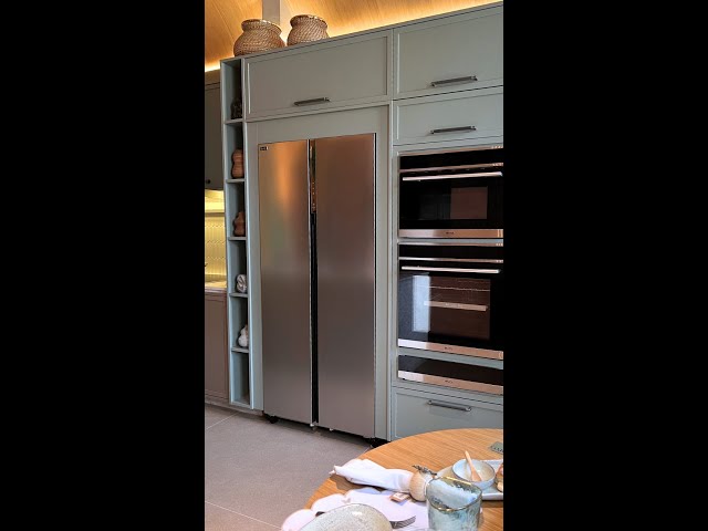 Refrigerador Side By Side Evol Smart Essential 436 litros Inox