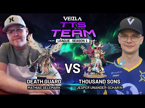 🔥*NEW* Thousand Sons vs Death Guard - Jesper Unander-Scharin vs Mathias Selemark🔥 [ENGLISH]