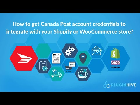How to get Canada Post account credentials to integrate with your Shopify or WooCommerce store?