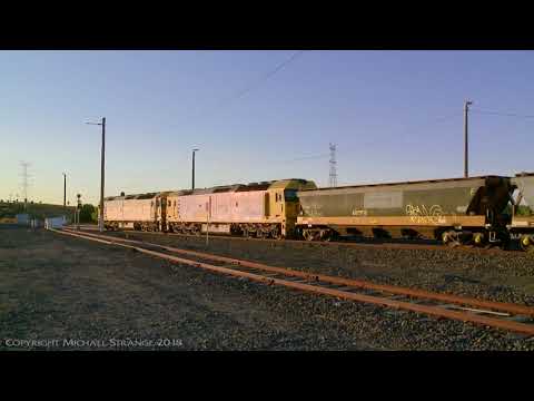 Pacific National 7727V Grain Train - PoathTV Australian Railways