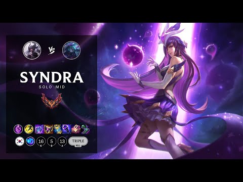 Syndra Mid vs Vex - KR Grandmaster Patch 12.14