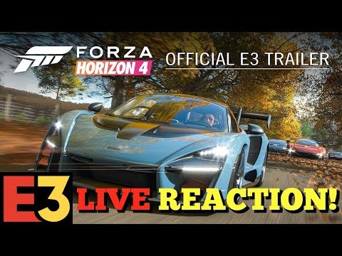 Forza Horizon 4 - E3 2018 - Announce Trailer REACTION!