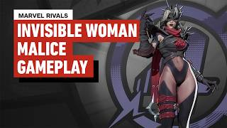 Marvel Rivals Season 1 - Invisible Woman Malice Skin 10 Minutes Of Gameplay