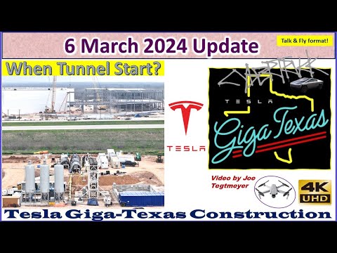 W Superchargers, S Extension Grows & Production Ramping Hard! 6 Mar 2024 Giga Texas Update (07:45AM)