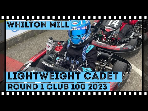 Club 100 Round 1- cadet lightweight, Whilton Mill- Jake Anders. Pre A and A-finals