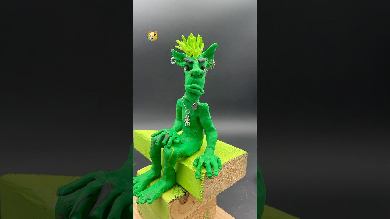 Stopmotion Animation Singing Zombie #animation