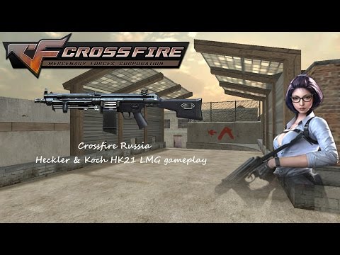 Crossfire Russia: Heckler & Koch HK21 gameplay