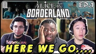 Alice in Borderland | EP.1 | REACTION | WHAT THE HECK IS HAPPENING?!