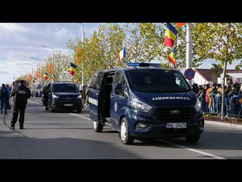 Parada militară din Buzău. 1 Decembrie 2021 (Defilare tehnică militară, partea a 2-a )