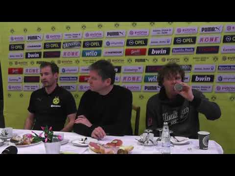Uerdingerblock BVB U23 - KFC Uerdingen Pressekonferenz