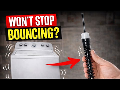 Whirlpool Washer Bouncing? Replace These Suspension Rods