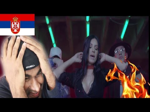 TANJA SAVIC FEAT. CORONA X RIMSKI - OCI BOJE VISKIJA (OFFICIAL MV ) | INDIAN REACTS TO SERBIAN MV