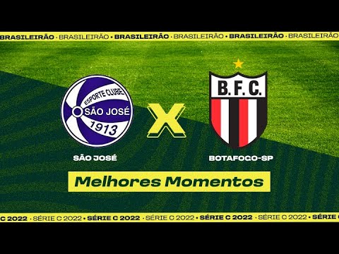 SÃO JOSÉ-RS 2 X 1 BOTAFOGO-SP | MELHORES MOMENTOS | 16ª RODADA DA SÉRIE C 2022