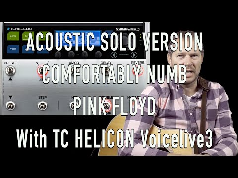 TC Helicon Voicelive 3 - How to play Comfortably Numb