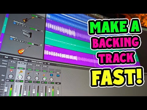 How I Make Backing Tracks QUICKLY