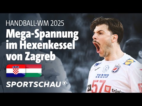 Kroatien - Ungarn Highlights | Handball-WM 2025 | Sportschau