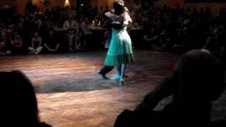 Homenaje a Raul Bravo en Salon Caning, Samantha Coronel y Vladimir Khorev