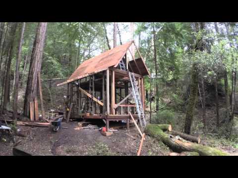 Building a Cabin in Time Lapse