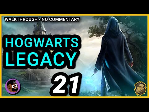 Hogwarts Legacy Walkthrough (Hard) Part 21 - Upgrading The Inventory p1 - No Commentary (PC)