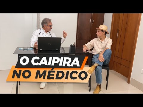 O Caipira no médico | A dupla do riso Comédia|