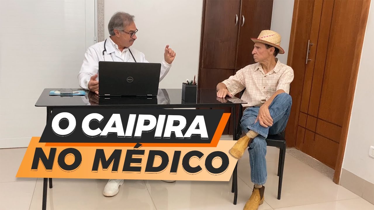 O Caipira no médico | A dupla do riso Comédia|