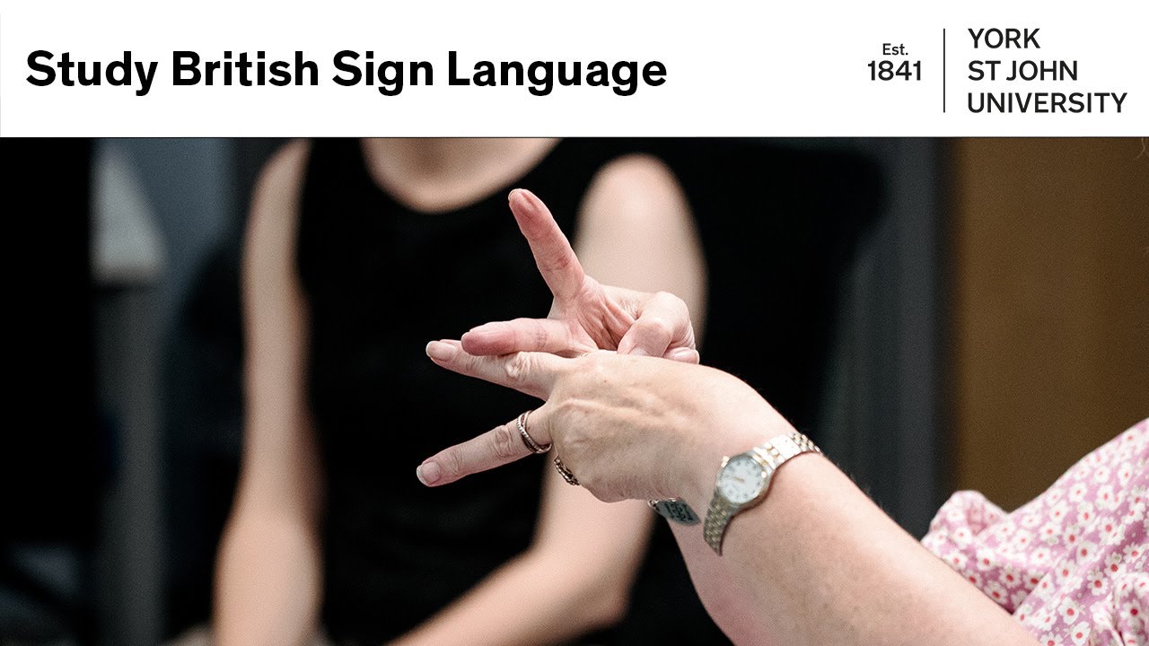BSL, Deaf Studies and Linguistics BA (Hons)
