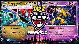 Dragapult VS Alakazam Regional Champions Indianapolis Top 4 2026 Day 2