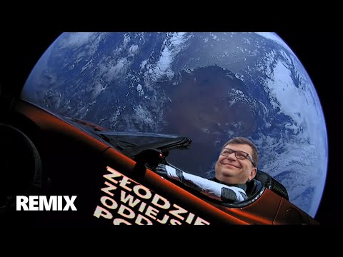 Zbigniew Stonoga w kosmosie (Tesla in space) REMIX