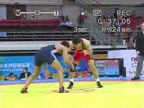 WM 07 JUN 96kg FS GHASEMI Komei IRI - William Harth GER