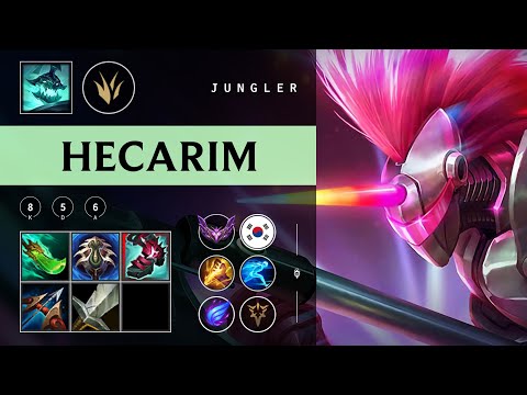 Hecarim Jungle vs Aatrox - KR Master Patch 25.24
