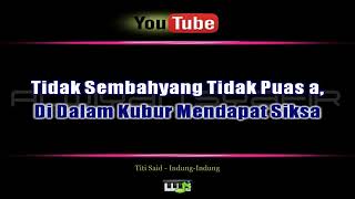 Download lagu Karaoke Titi Said   Indung Indung360P mp3