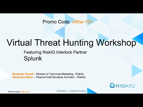 Threat Hunting Workshop 101 with Advanced Data Sets