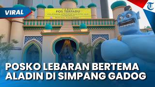 POSKO MUDIK LEBARAN ALA ALADIN di Simpang Gadog Bogor, Ini Fasilitas yang Disediakan Polres Bogor